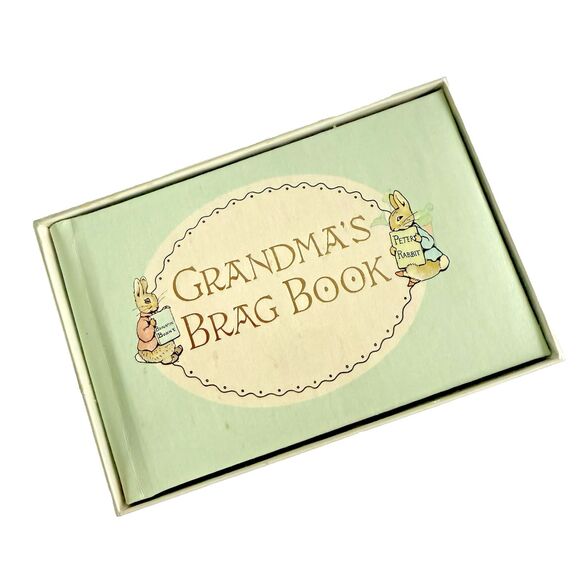 Beatrix Potter GRANDMA'S Brag Book Peter Rabbit Photo Album 20 Pics NIB - Picture 1 of 8
